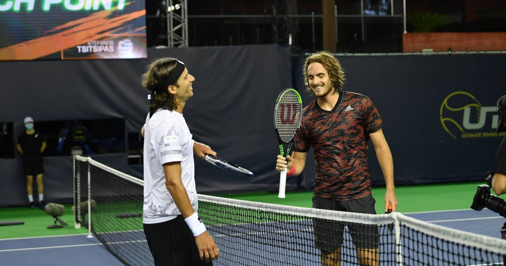 Feliciano Lopez and Stefanos Tsitsipas, UTS 2020