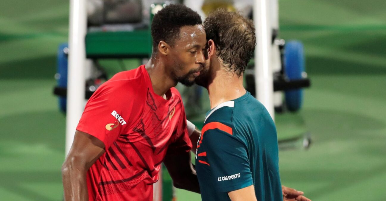 Gaël Monfils and Richard Gasquet, Dubaï 2020