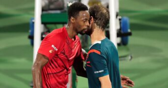 Gaël Monfils and Richard Gasquet, Dubaï 2020