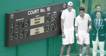 John isner and Nicolas Mahut, Wimbledon 2010