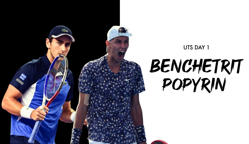 UTS Day 1: Elliot Benchetrit v Alexei Popyrin