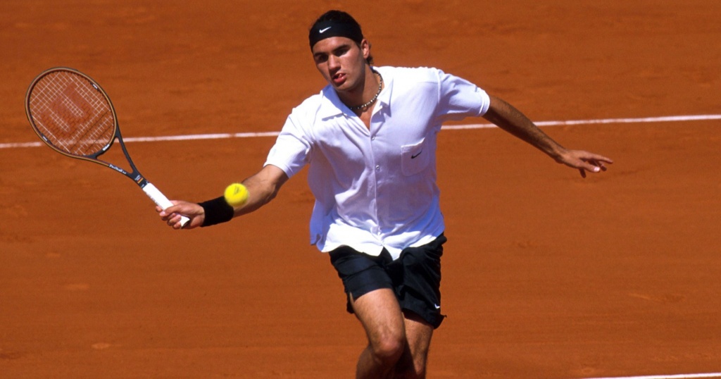 Roger Federer, 2001 Roland-Garros