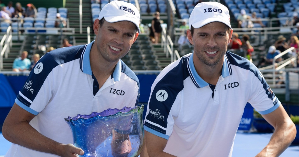 Bob and Mike Bryan, Delray Beach 2020