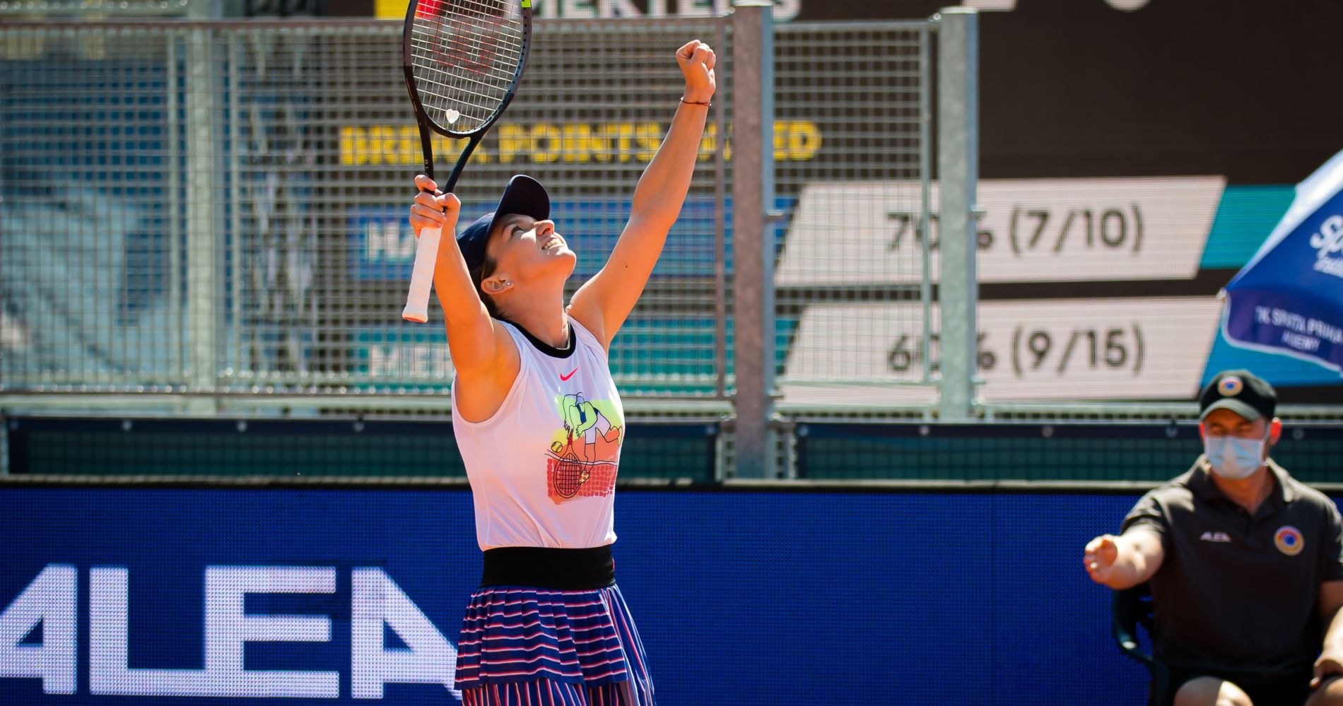 Simona Halep - Prague victory