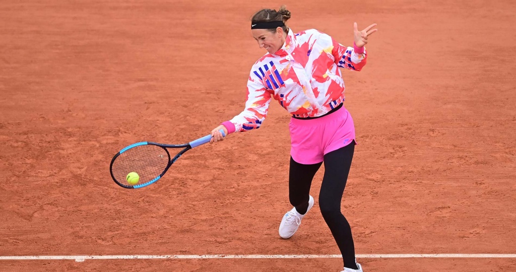 Azarenka at round 1 of Roland-Garros 2020