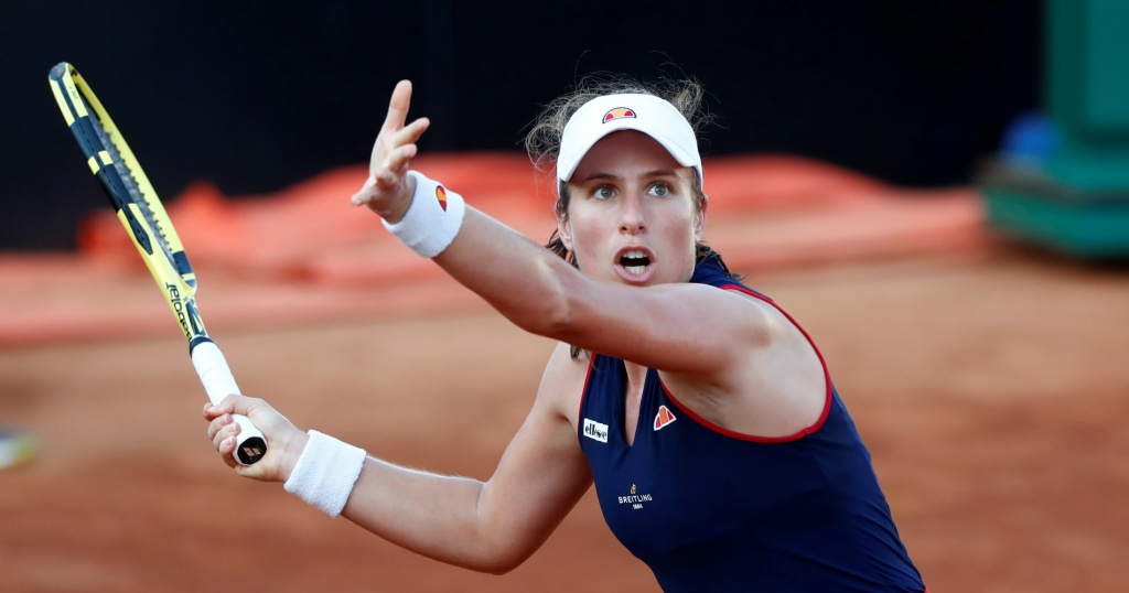 Johanna Konta, Rome 2020