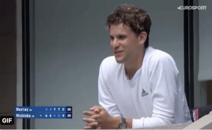 Thiem watching Murray