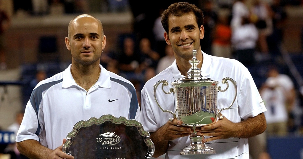 Andre Agassi, Pete Sampras, US Open, 2002