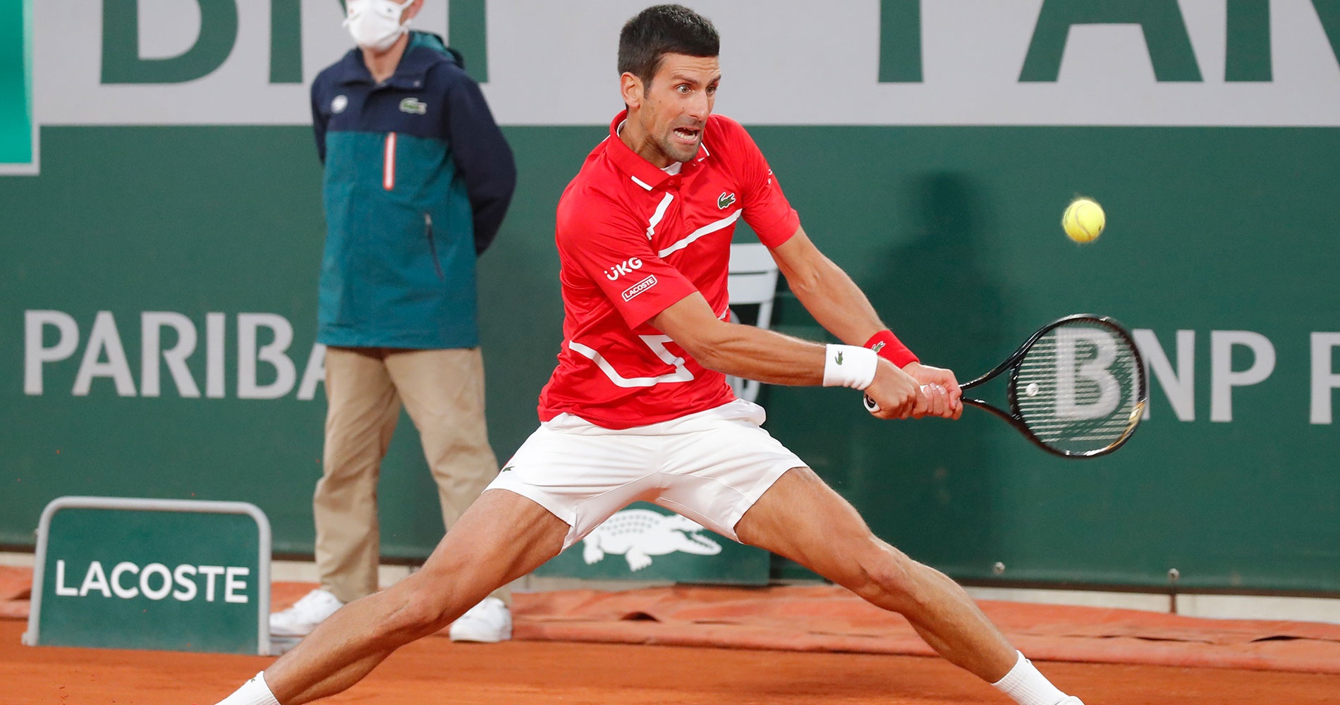 Djokovic at Roland-Garros 2020