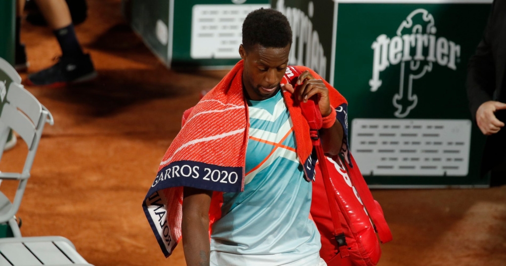 Gaël Monfils, Roland-Garros, 2020