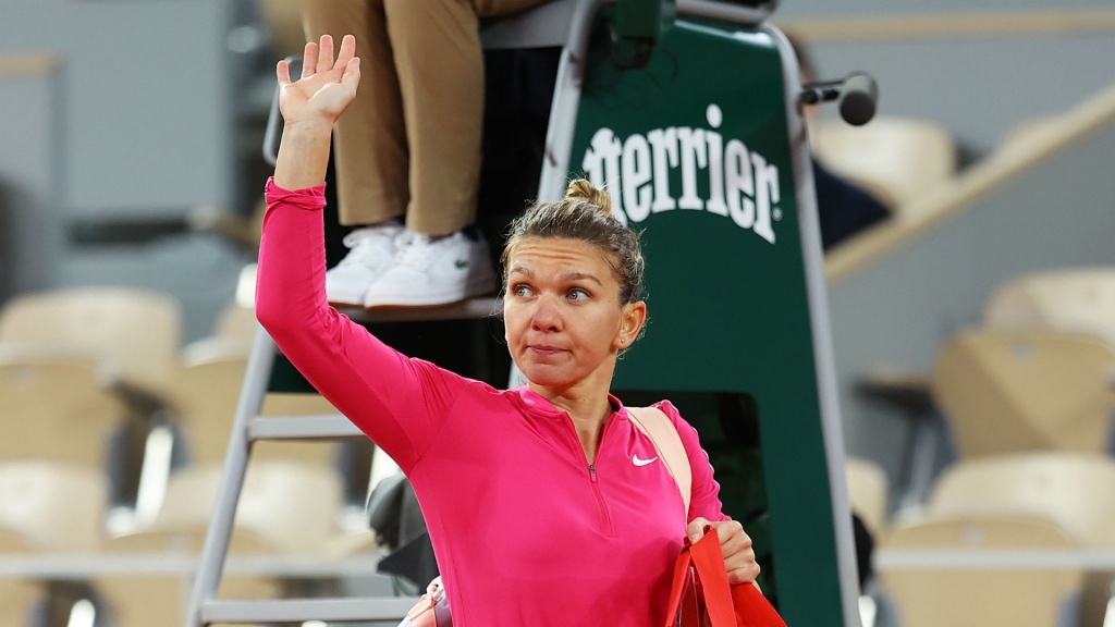 Halep goodbye