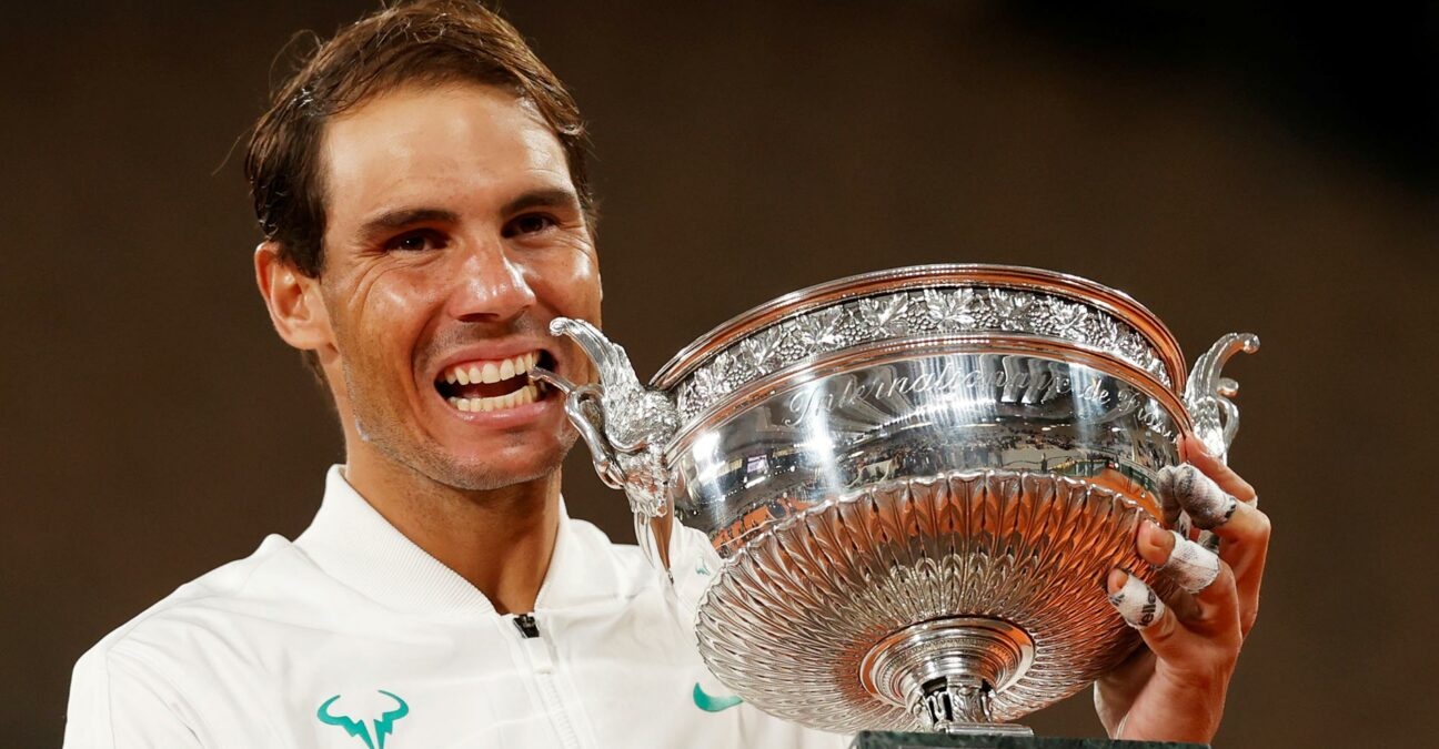 Rafael Nadal at the 2020 Roland-Garros