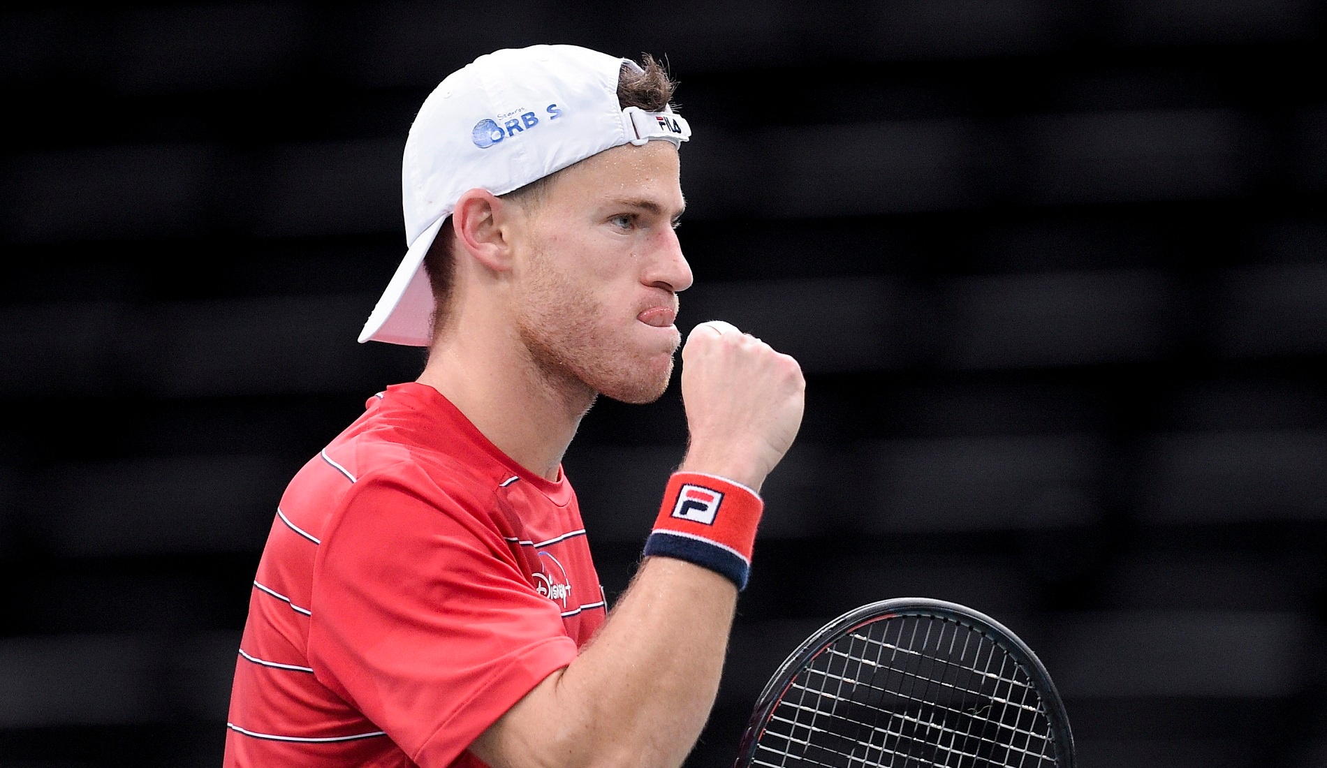 Diego Schwartzman au Rolex Paris Masters