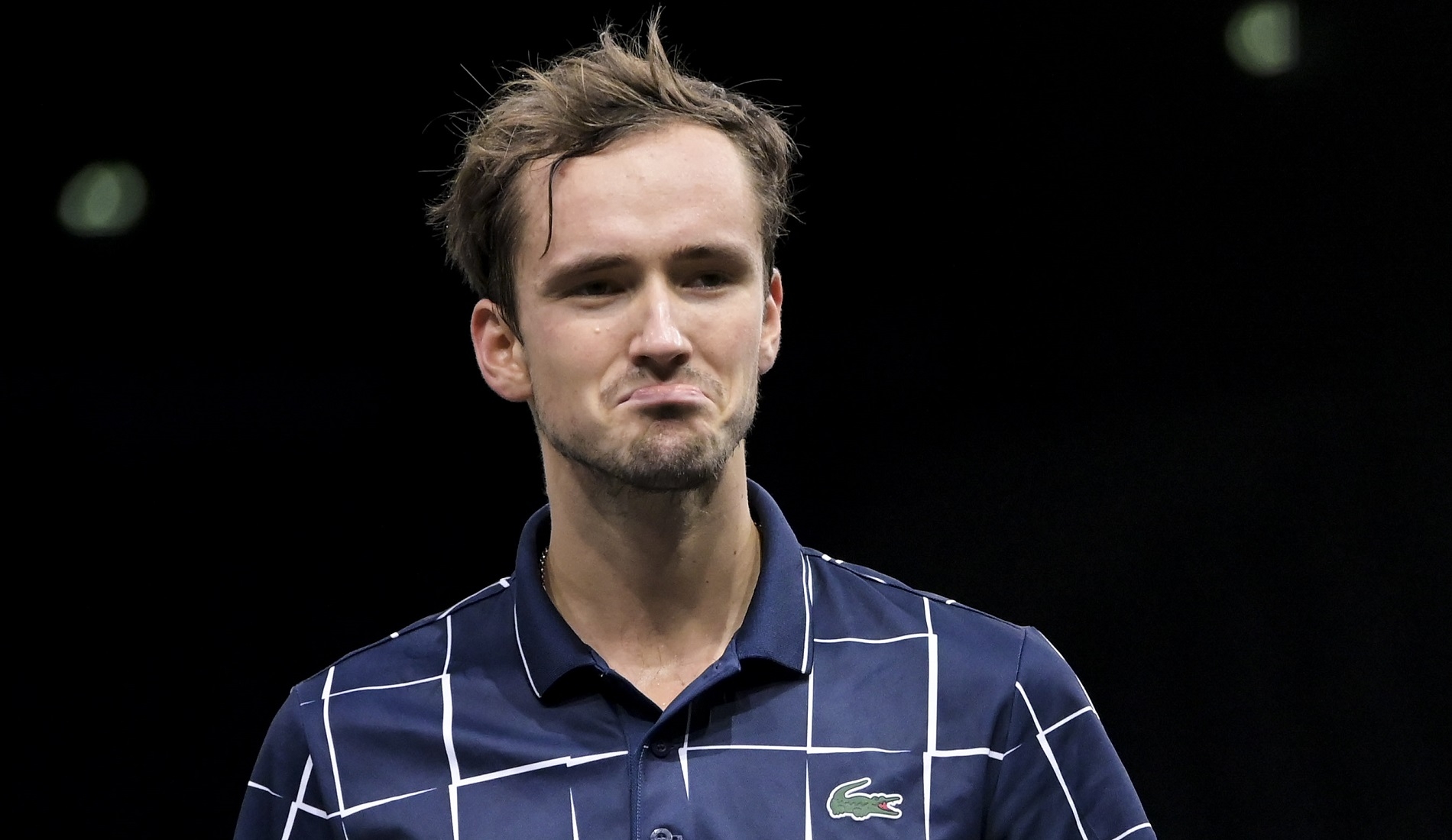 Daniil Medvedev au Rolex Paris Masters