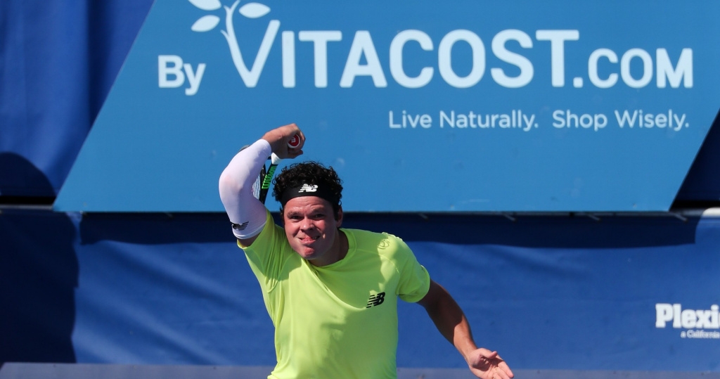 Milos Raonic, Delray Beach Open, 2020