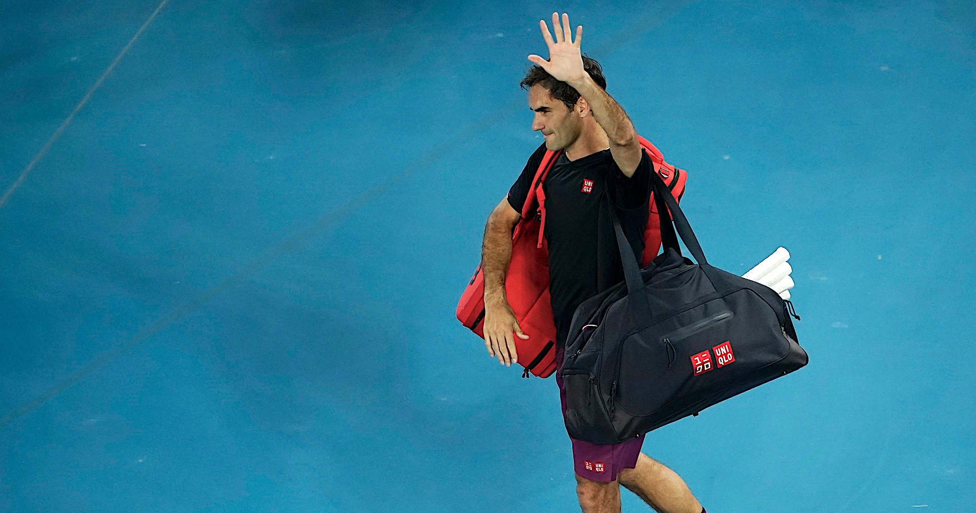 Roger Federer, Melbourne, 2020