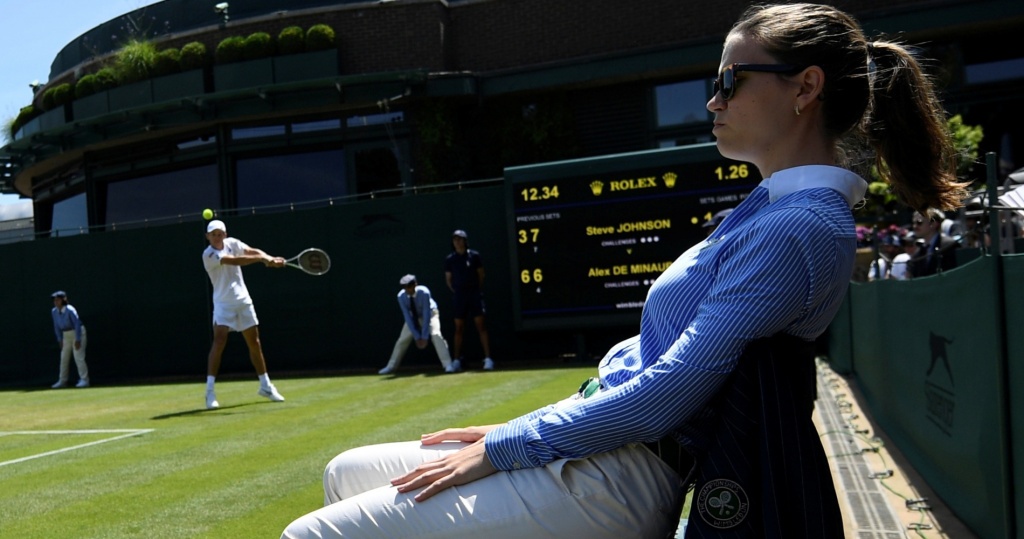 Wimbledon line judge