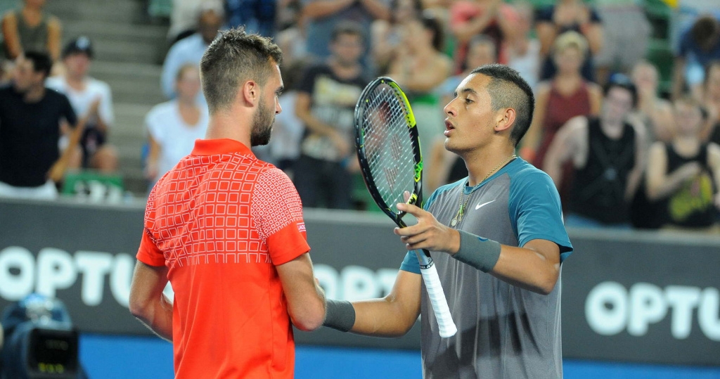 Benoît Paire et Nick Kyrgios, Open d'Australie 2014