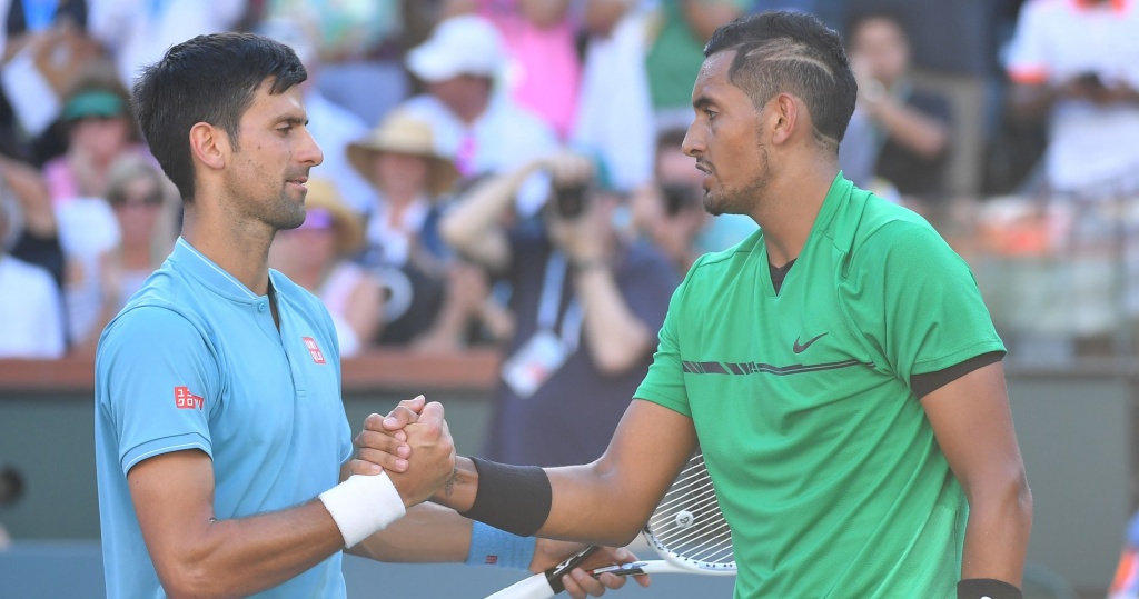 Djokovic and Kyrgios, Indian Wells 2017