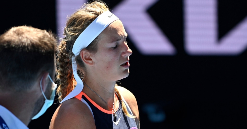 Victoria Azarenka, Open d'Australie 2021, 1er tour