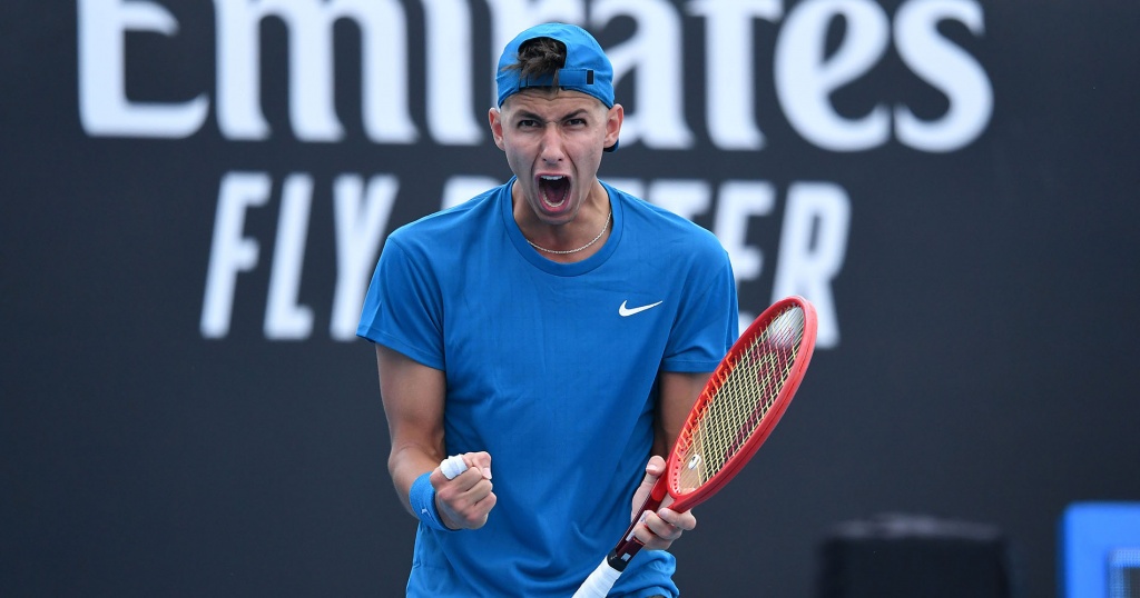 Alexei Popyrin 2021 Australian Open