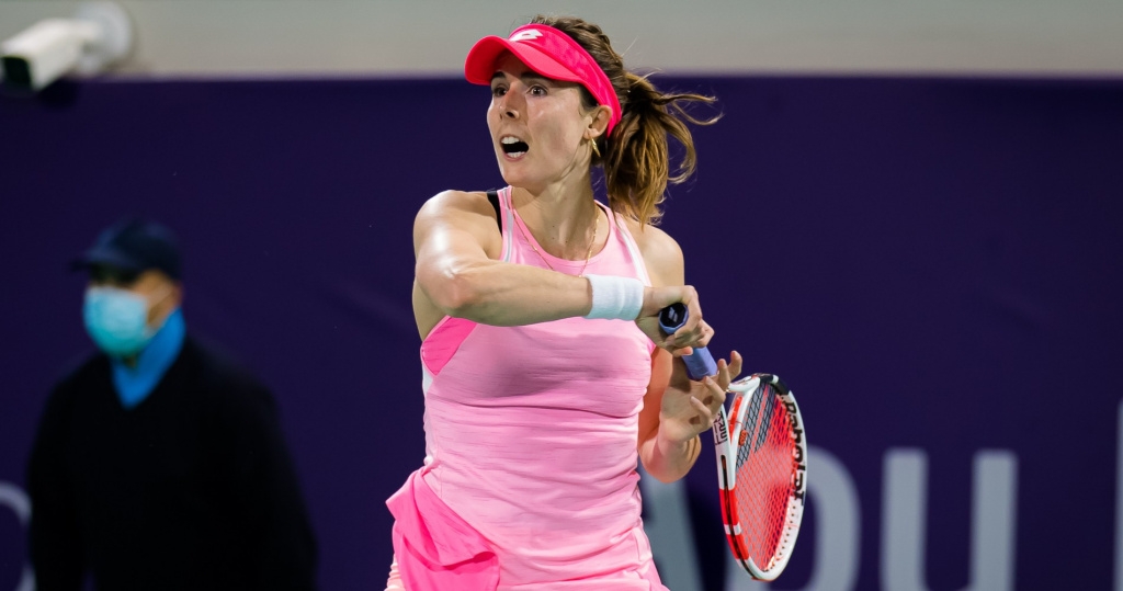 Alizé Cornet, Abou Dhabi, 2021