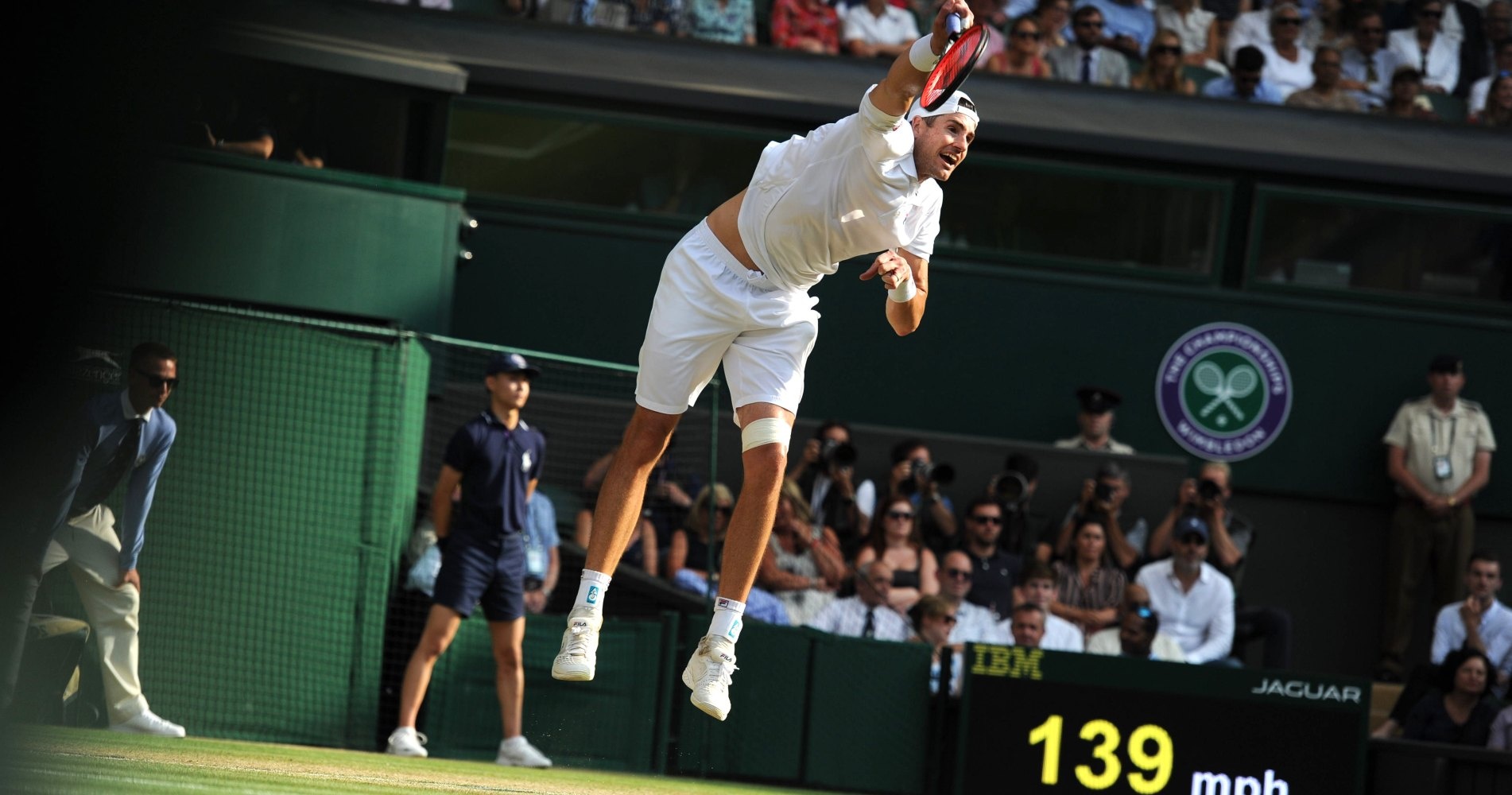 John Isner Wimbledon