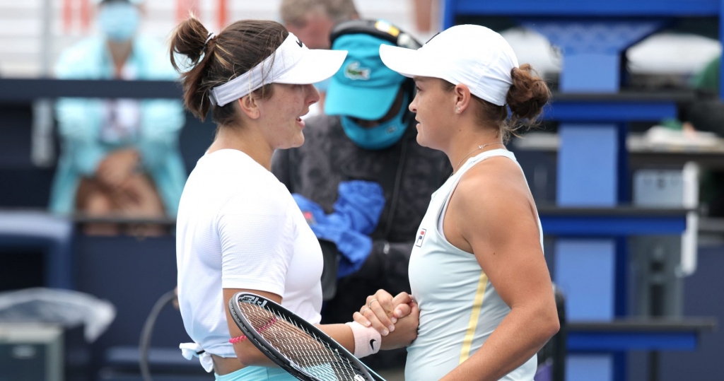 Bianca Andreescu & Ashleigh Barty, Miami 2021