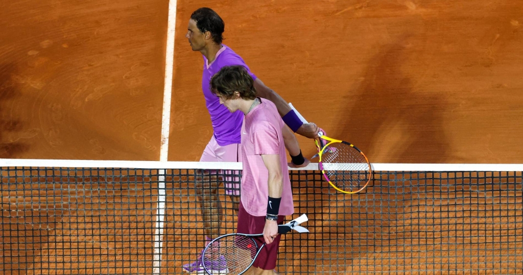 Nadal et Rublev, Monte-Carlo 2021