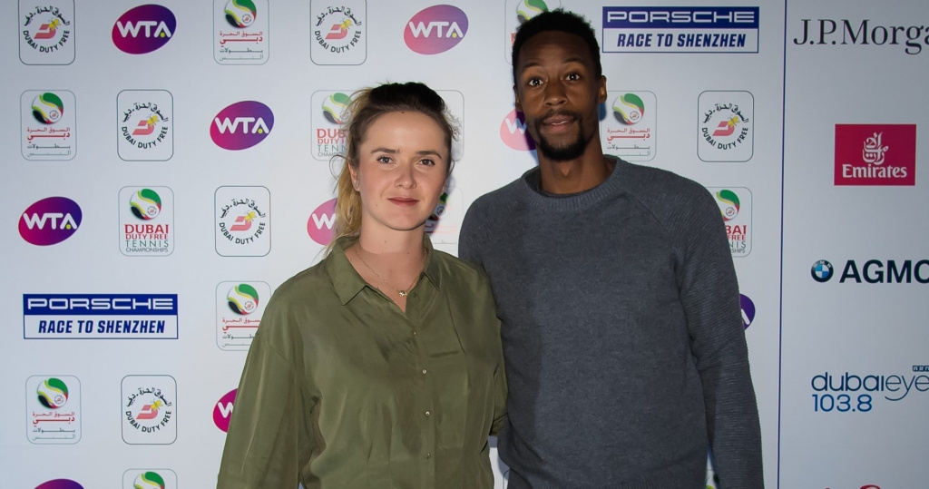 Elina Svitolina & Gaël Monfils, Dubai, 2020