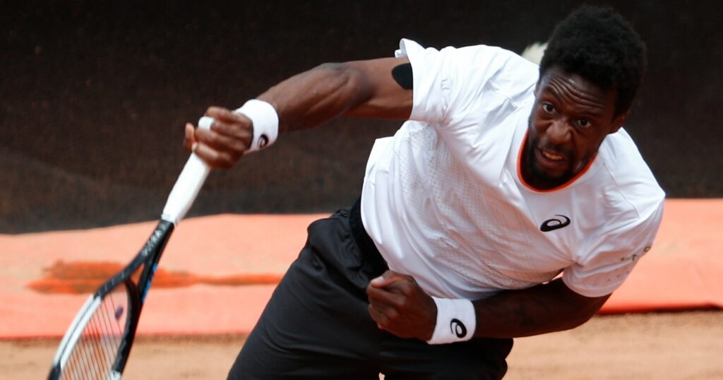 Gaël Monfils at Rome in 2021