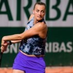 Petra Kvitova, practice, Roland-Garros