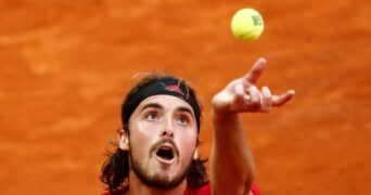 Stefanos Tsitsipas in Madrid