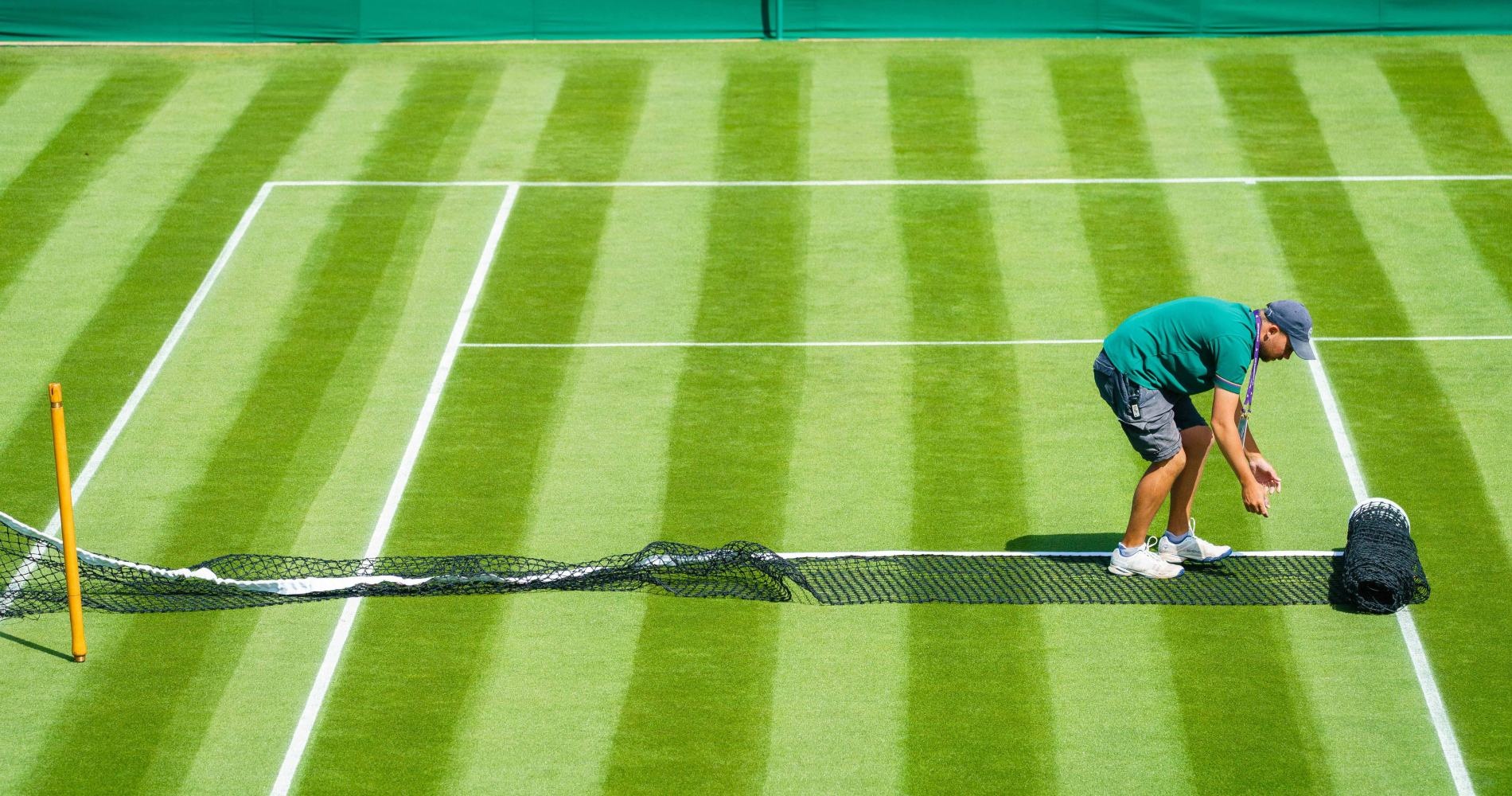 grass tennis court wimbledon