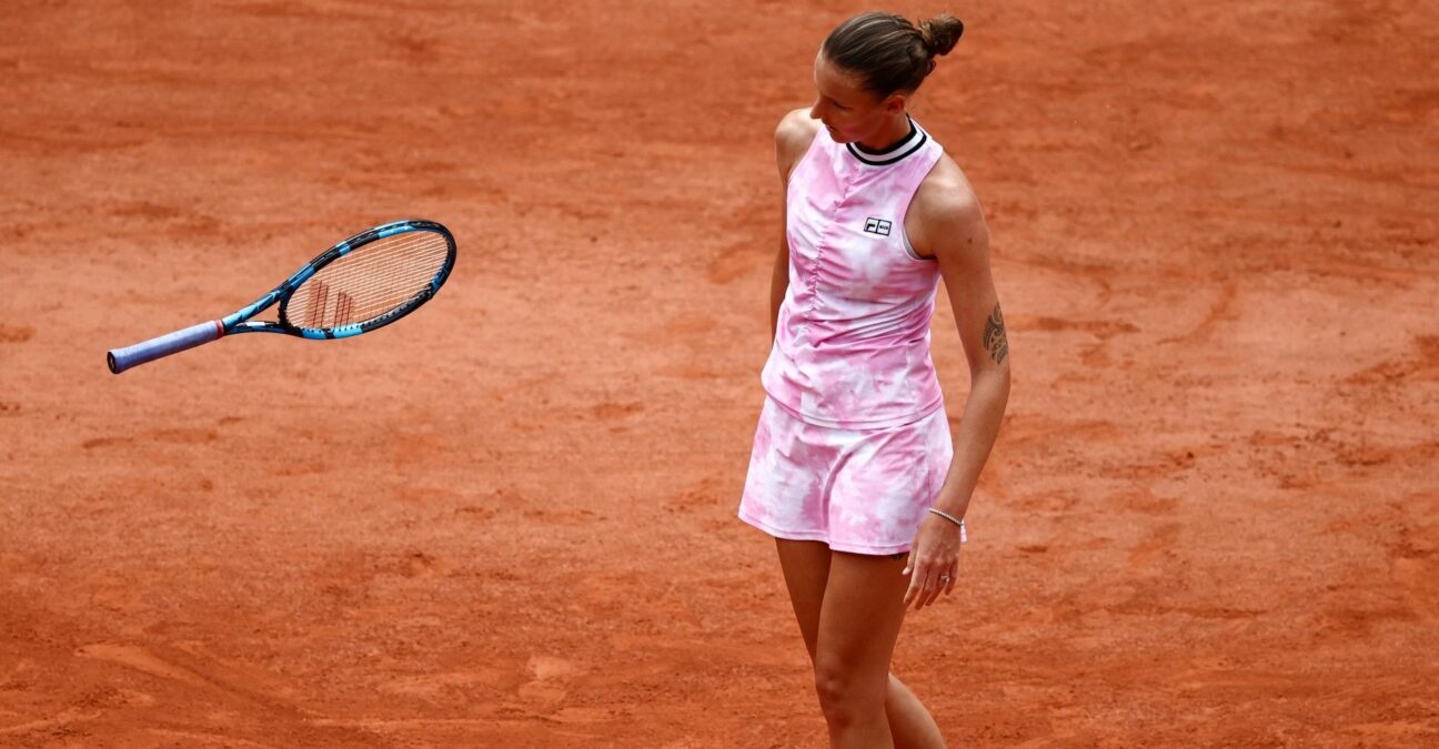Karolina Pliskova at Roland-Garros in 2021