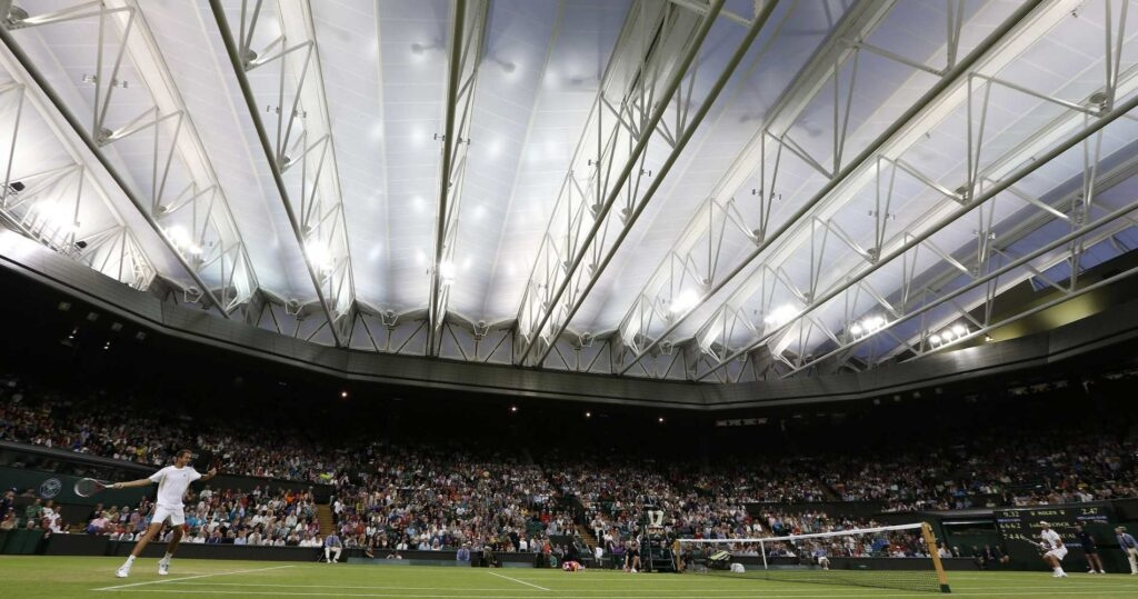 Wimbledon's Centre Court in 2012