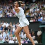 Aryna Sabalenka at Wimbledon in 2021