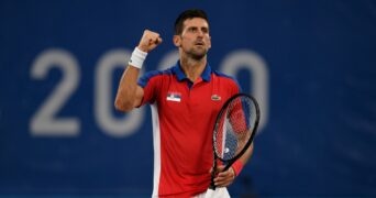 Novak Djokovic SRB Photo at the Tokyo Olympics