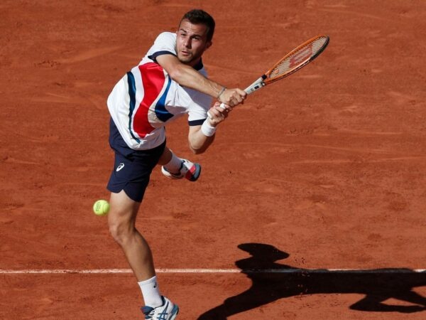 Hugo Gaston at Roland-Garros in 2021