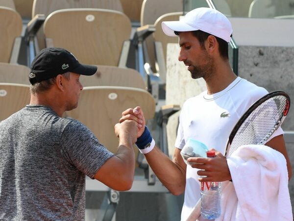 Novak Djokovic (SRB) Marian Vajda (SRB)