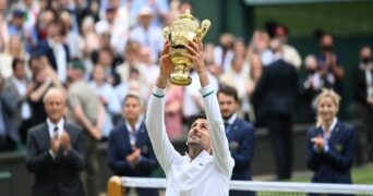 Novak Djokovic Wimbledon 2021