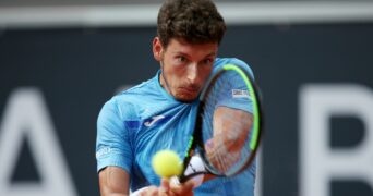 Hamburg, Germany - Spain's Pablo Carreno Busta in action