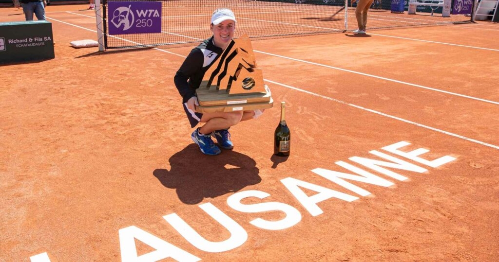 Tamara Zidansek at Lausanne in 2021