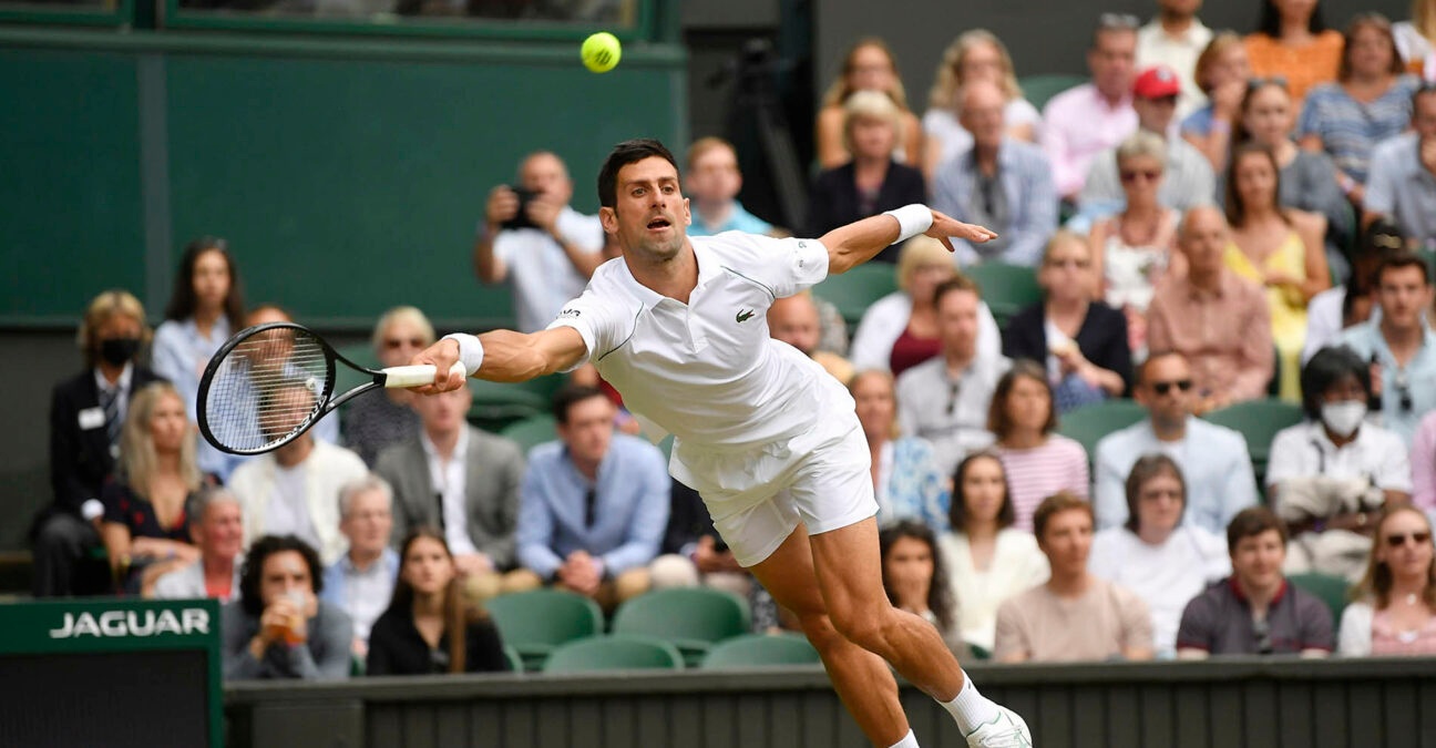 Novak Djokovic Wimbledon 2021 Semi Final