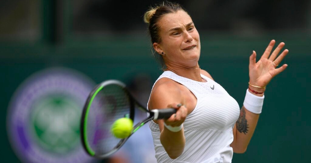 Aryna Sabalenka Wimbledon 2021 Day 5