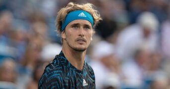 Alexander Zverev at Cincinnati in 2021