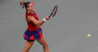 Aryna Sabalenka at the 2021 US Open