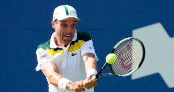 Toronto, Ontario, Canada; Roberto Bautista Agut   at Aviva Centre