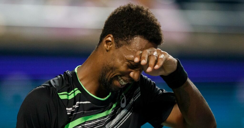 Gaël Monfils at Toronto in 2021