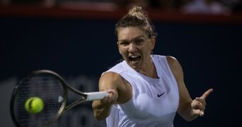 Simona Halep à Cincinnati en 2021